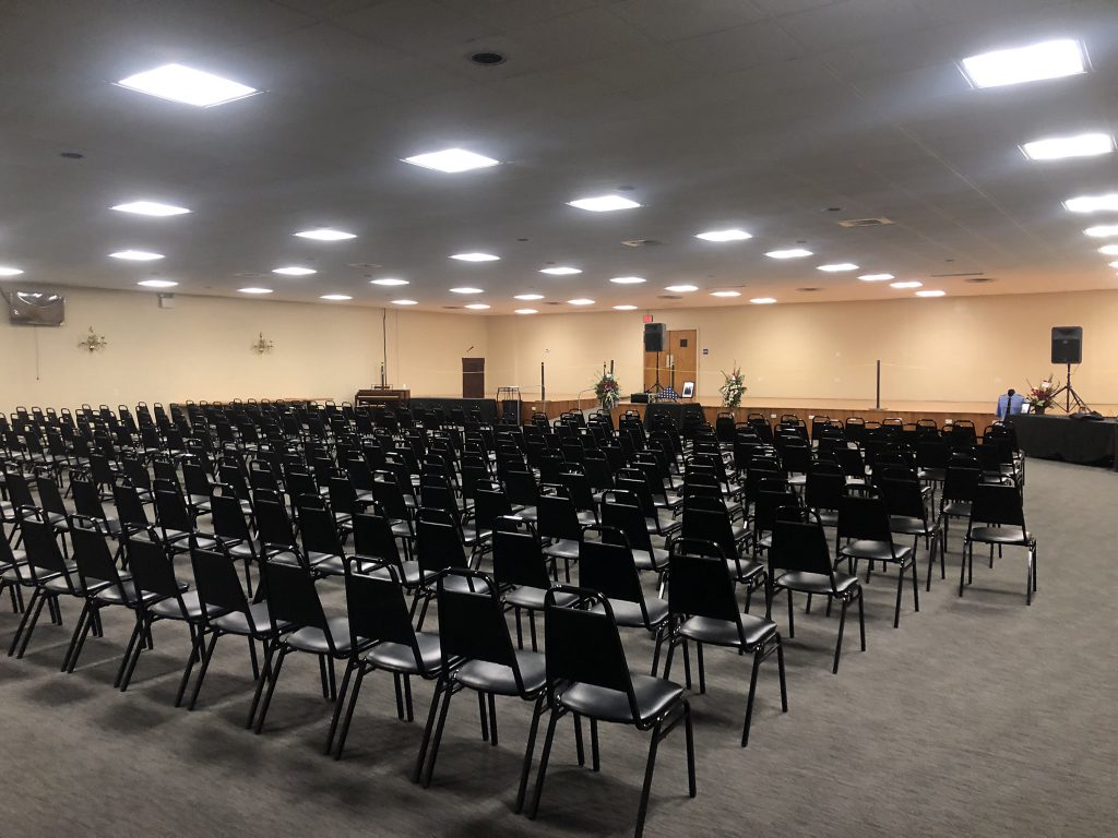 Theater Style Seating